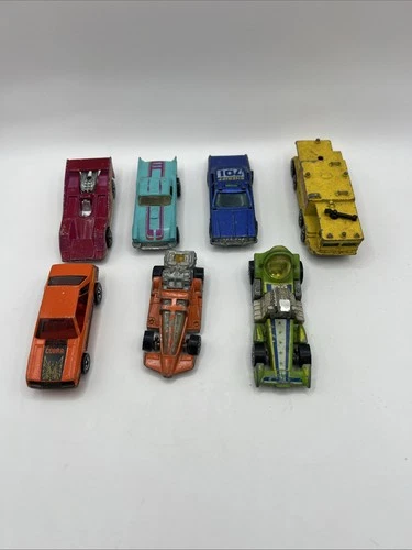 Hot Wheels Vintage Cars 70's Models Lot Of 7