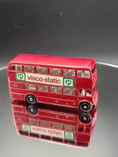 Vintage 1960's Matchbox Lesney No.5 Diecast Visco-Static BP Red Routemaster Bus