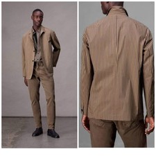 NWT Rag  Bone 598 Gramercy Cotton Nylon Stripe Blazer Size: 42