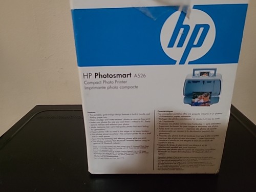 HP Photosmart A526 Photo Inkjet Printer Photo Printer New In Box - Picture 2 of 5