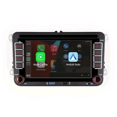 7'' For VW Jetta 2006-2010 Android 15 CarPlay Car Stereo Radio GPS Navi FM BT+CAM