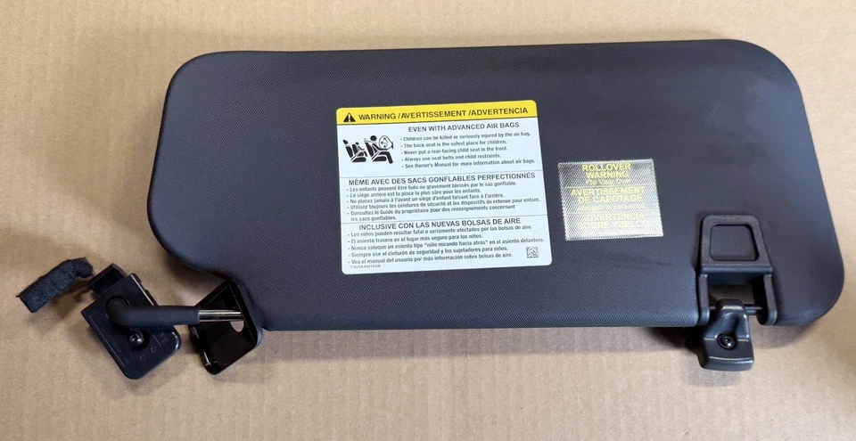 2023 Ford Escape Sun Visor Driver Left Side W/ Garage Door Opener OEM - Image 4 of 4
