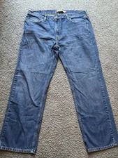 Levi's 559 Jeans Men's 40x32 Blue Relaxed Straight Fit Flex Denim