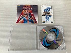 CD SNK Neo Geo World Heroes Special Move Card Included