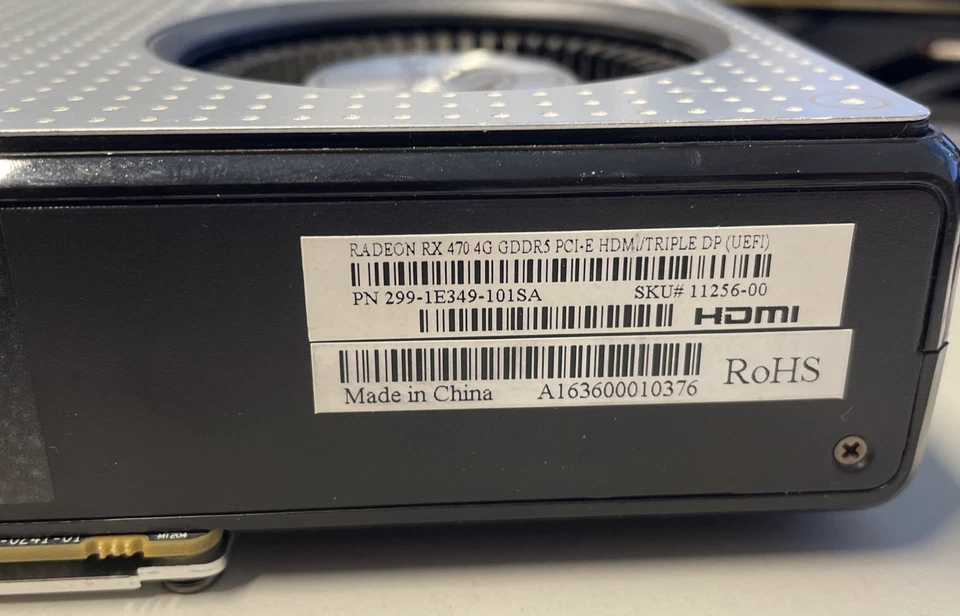 RADEON SAPPHIRE RX470 4G - Immagine 4 di 4