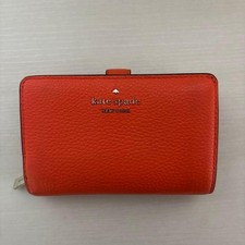 Kate Spade bifold wallet orange