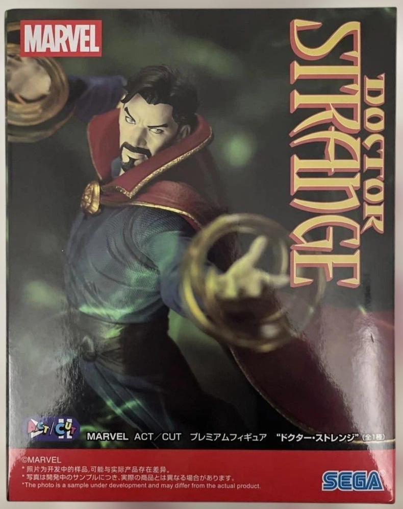 Sega Prize MARVEL ACT/CUT Premium Figure Doctor Strange JAPAN NEW