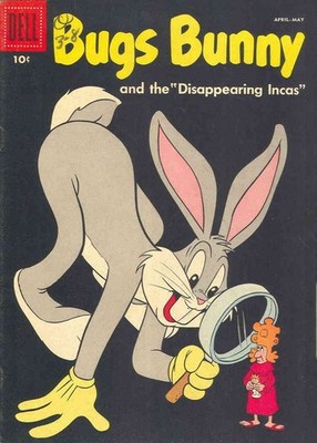 Bugs Bunny (Dell) #54 GD; Dell | low grade - April 1957 Disappearing Incas - w/B