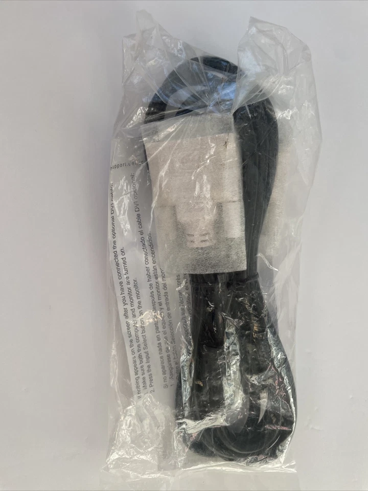 Dell 6' Foot DVI-D Cable 18-Pin Male to Male EL489 - Image 2 of 2