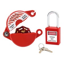 Outdoor Faucet Locks with Safety Padlock - Water Spigot Lock, Hose Bib Lock