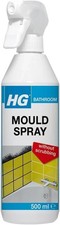 HG Mould Remover Spray Effective Fast Mold Mildew Stains Cleaner Bathroom 500ml 12.82 per litre