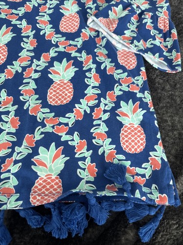 Mädchenkleid Größe L Ananas von Crown And Ivy orange und blau - Bild 3 von 6