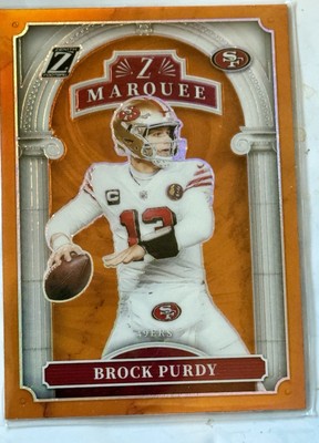 2024 Panini Zenith - Z Marquee Brock Purdy #22 Orange | eBay