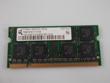 Ram Memory SODIMM 1 GB PC2-5300S QIMONDA HYS64T128021EDL Original 6