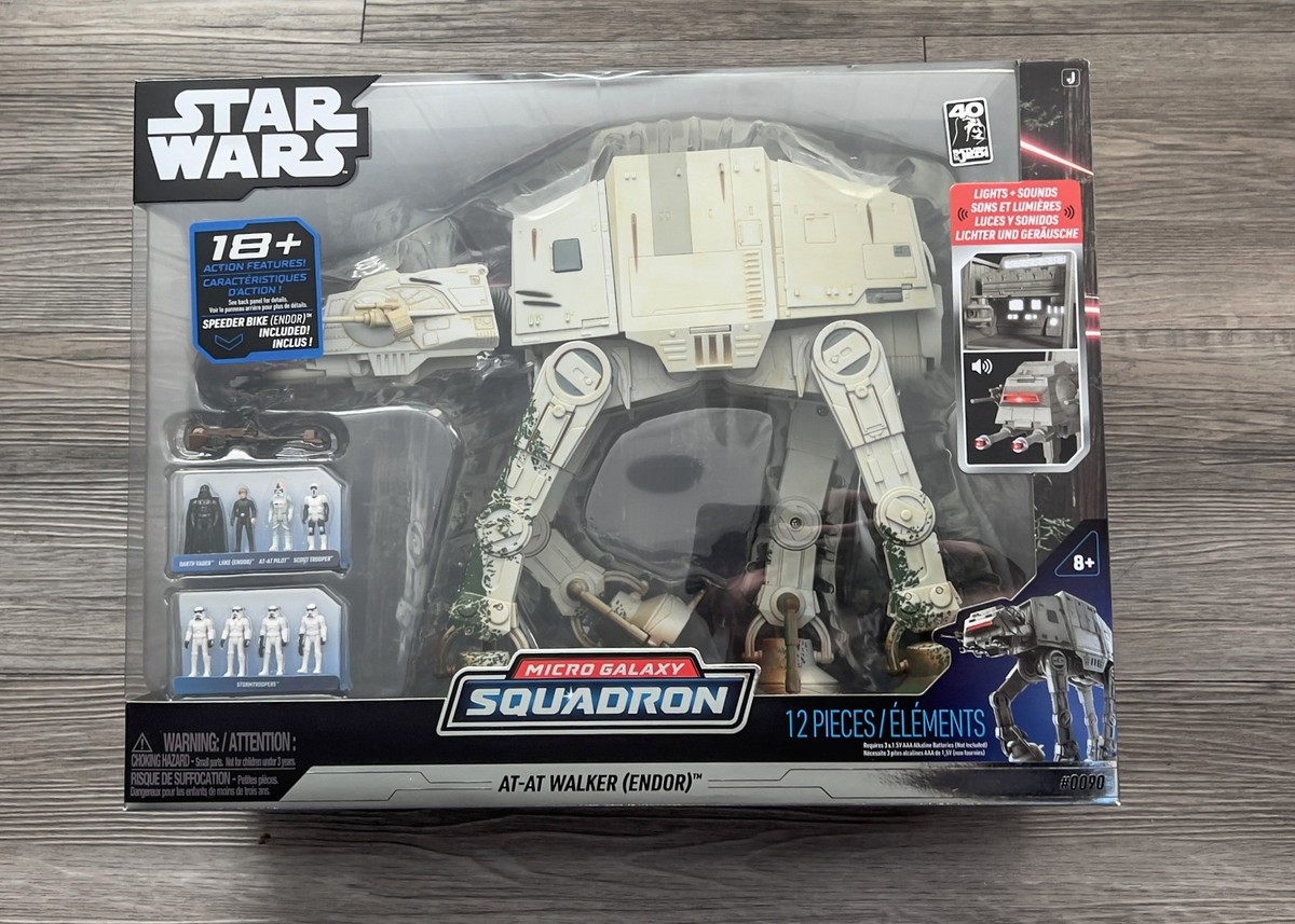 Star Wars Micro Galaxy Squadron AT-AT Walker Endor Amazon