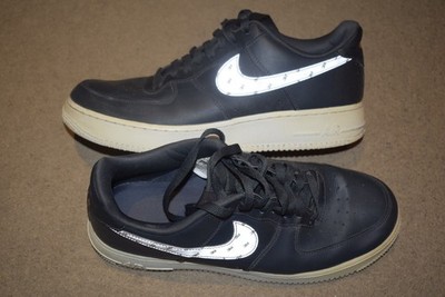 Nike Air Force 1 3M dunkelgrau Sneaker Gr. UK 8,5 reflektierend Skate