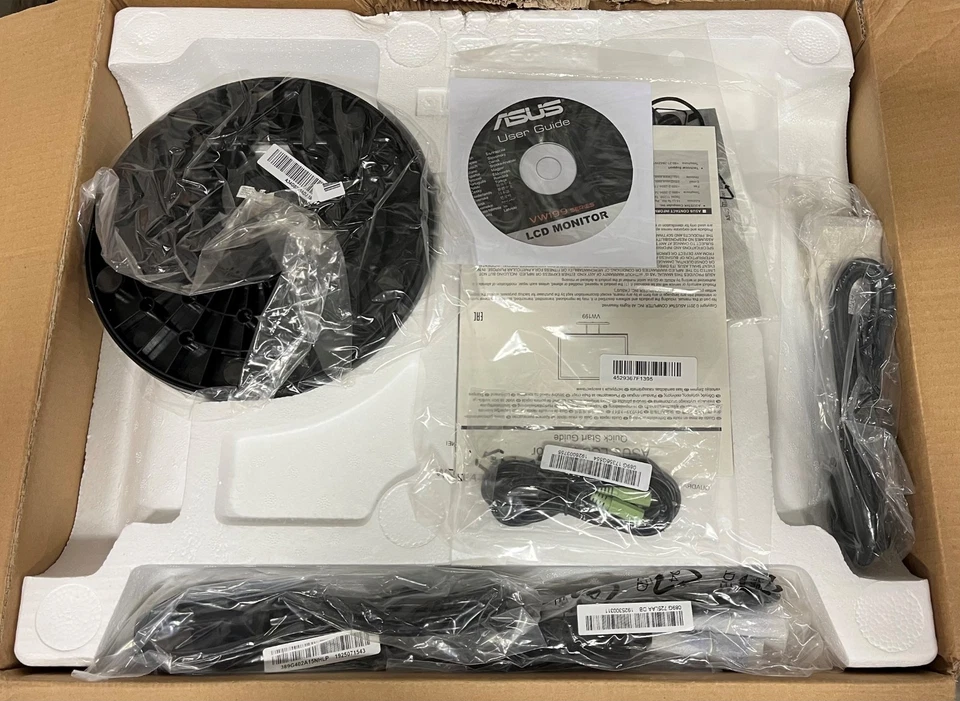 NEW ASUS VW199T-P LCD Monitor with stand - Image 3 of 4