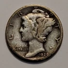 #2 Nicer Low Mintage 1929 P Mercury Dime