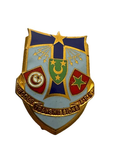 French Signals badge (Regiment De Transmissions) - Elliott Military