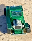 Original Mattel Hot Wheels Redline T-4-2 Uncommon Green & Badge No Roof