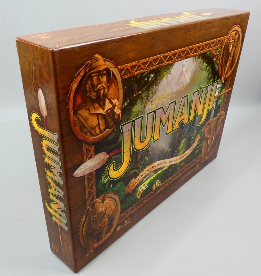 Jumanji Original Board Game by Spin Master 2022 (8+) - Opened / Contents Sealed - Image 4 of 4