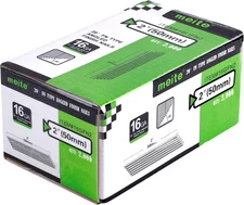 16 Gauge Angled Finish Nails 2-Inch 20-Degree Galvanized Finishing Nails for Ele