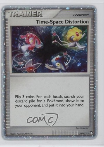 Space-Time Distortion Pokémon Diamond & Pearl Mysterious Treasures #124 2007
