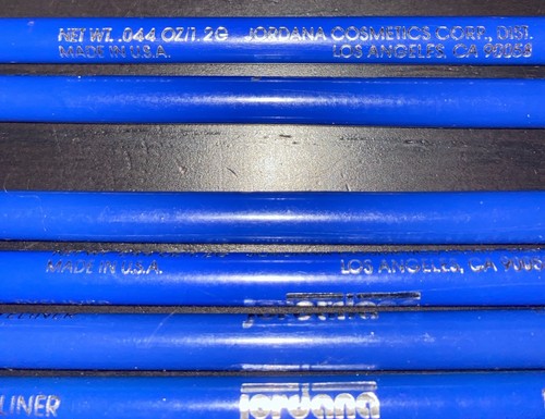 12 NEW Jordana Kohl Kajal Eyeliner Pencils .044 oz ELECTRIC BLUE - Picture 4 of 4