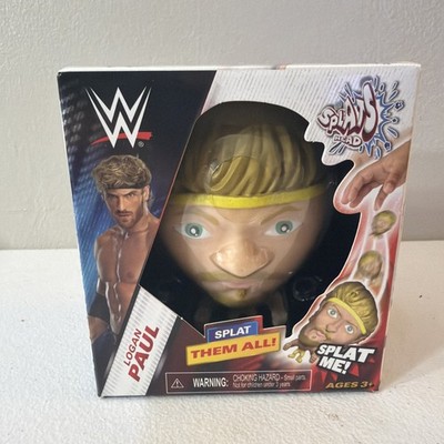 Logan Paul WWE Splats Head Smash Splat Squeeze Laugh Squishy Stress Relief ADHD