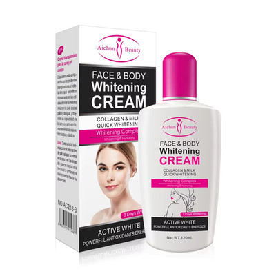 Gesicht Körper Aufhellung Dunkle Flecken Entfernung Körperlotion 120ml UK Verkäufer