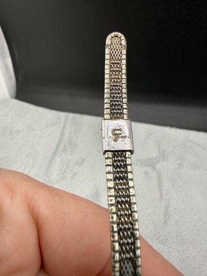 Vintage Hamilton Electronic Watch Silver Tone Signed 
