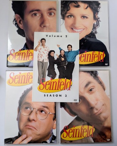Seinfeld Box Set DVDs Bundle Lot Seasons 1 2 3 4 - Picture 8 of 11