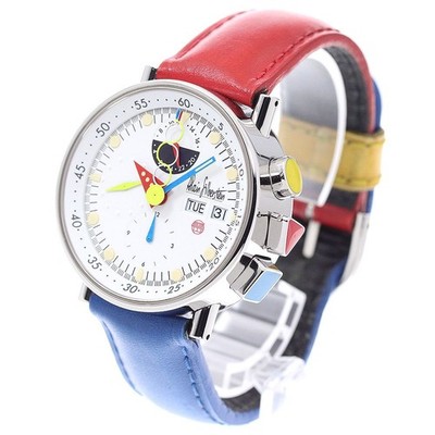Alain Silberstein LOW5100 Chronobauhaus Automatic Men's Watch w/Inner Box