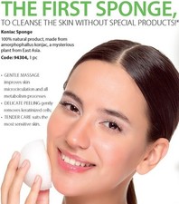 Koniac Sponge Gentle cleansing and care: even without special products, 980201