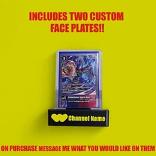 Custom Trading Card Stand - Pokemon MTG Sports Cards Slab Display Stand Holder