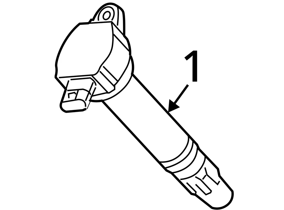 Dodge Caravan Ignition Coil Igniter Pack V56P5 - Image 4 of 4