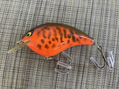 Vintage Smithwick Bo Jack Coach Dog Black Orange Old Fishing Lure No 44 1970-85  | eBay