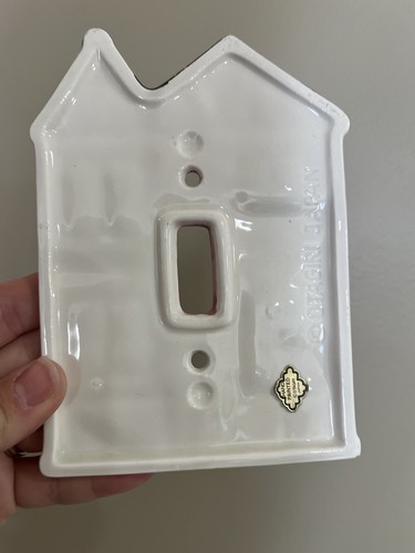 Otagiri Hand Painted House Light Switch/Cover Plate (No Screws) - Bild 10 von 13