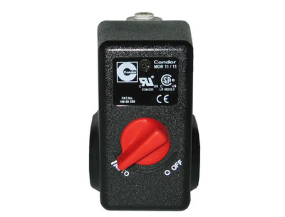 CONDOR MDR 11 / 11 EA PRESSURE SWITCH 26 AMPS 120 / 240 VOLTS 120-155 PSI