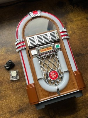 その他 Wurlitzer Micro Cassette Jukebox Wurlitzer Leadworks Fifties Jukebox Micro Cassette Player | eBay