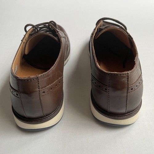 Jones Bootmaker Shoes Lingfield Brogue Oxfords Mens 8.5 US 42 EU Brown Leather - Picture 5 of 13