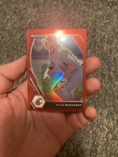 Kyle Manzardo 2021 Panini Prizm Draft Picks Red Prizm #PDP63