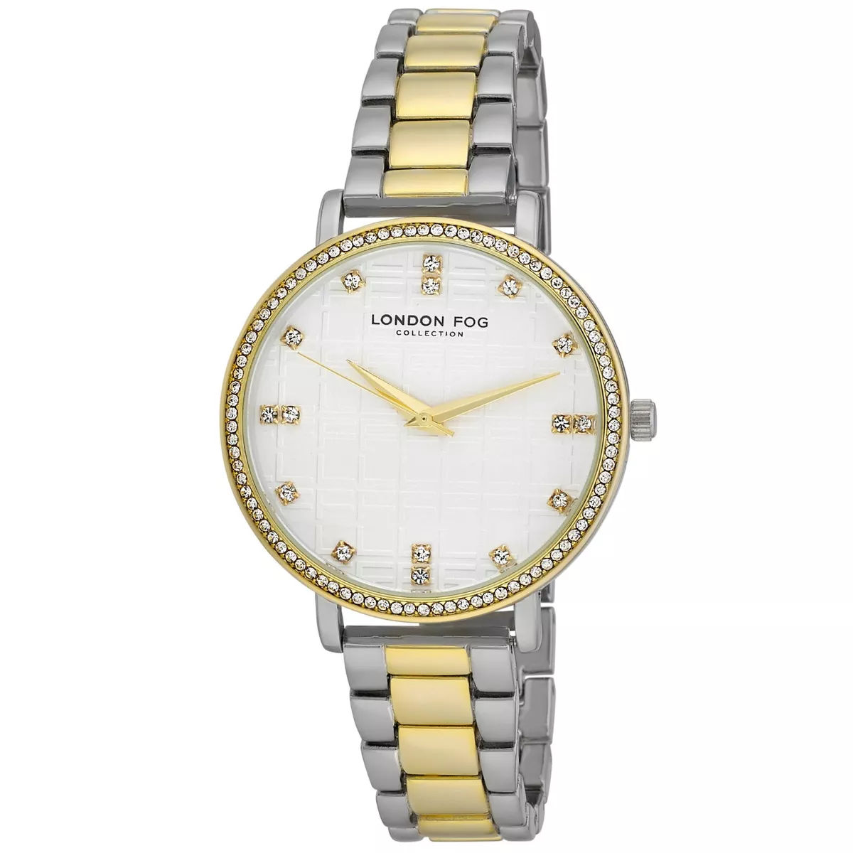 London Fog Women s Round Face 36mm Windsor Bracelet Watch LF002