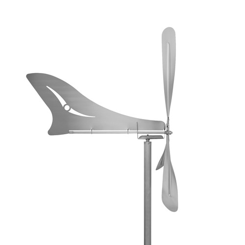 SKARAT A1006 - XXL Windrad "Speedy 65plus" mit Windfahne aus Edelstahl, 360 Grad - Afbeelding 2 van 24