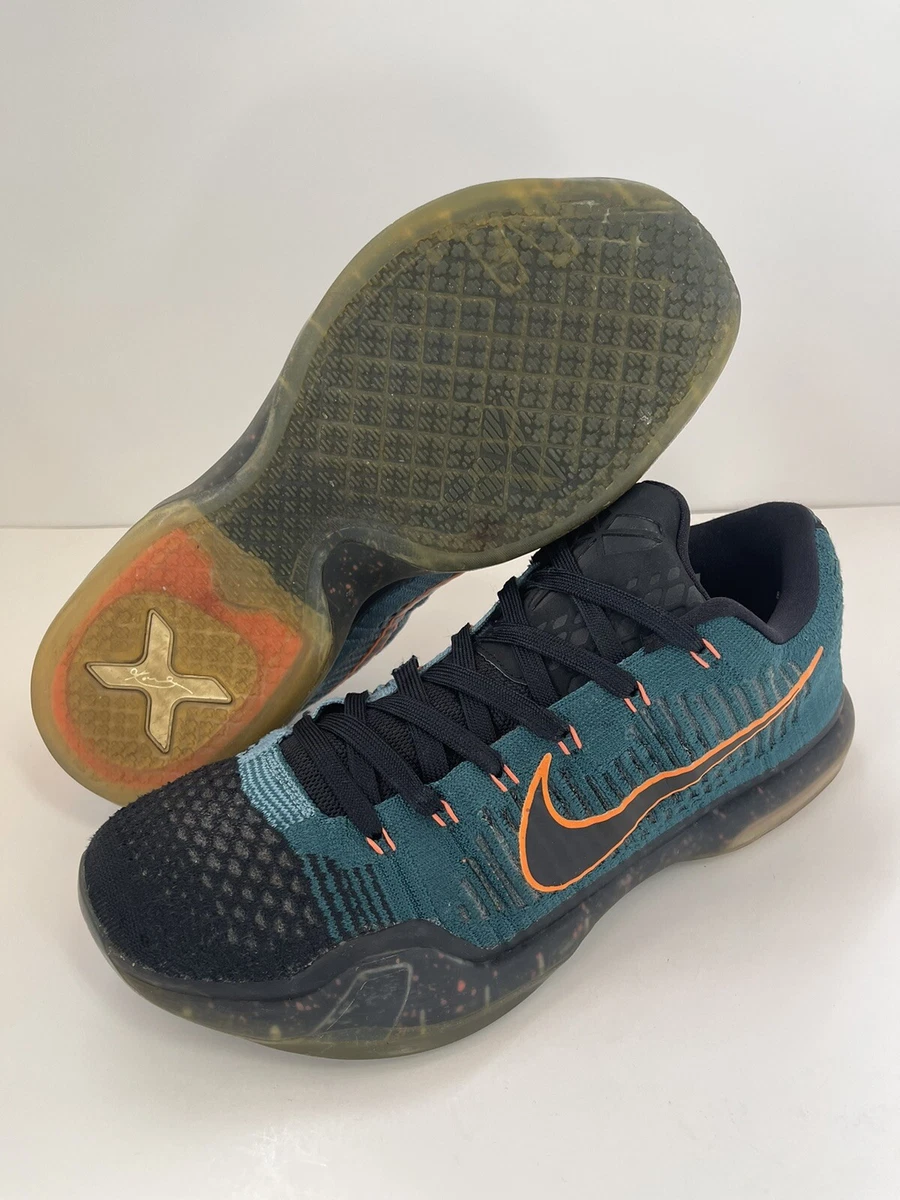 Nike Kobe 10 Elite Low Flyknit Drill Sergeant Atom 747212 303