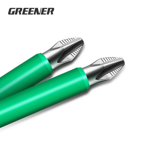 10x 6" Impact Grade Phillips PH2 Power Bit Industrial 1/4 Hex Magnetic non slip - Picture 5 of 5