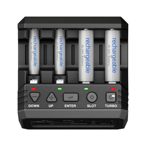 SKYRC NC2200 12V/2.0A 4 Slots Charger Analyzer NiMH/NiCD Battery Charger - Picture 2 of 15