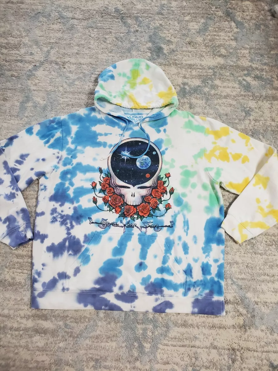 Grateful dead tie dye hoodie 2025
