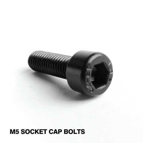M5, M6 CAP BOLT ALLEN SCREW A2 BLACK STAINLESS STEEL SOCKET CAP HEX DRIVE DIN912 - Picture 7 of 8