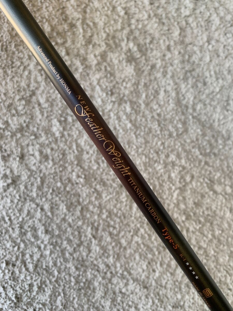 HONMA LB-280 NEW H&F 3 IRON - FEATHERWEIGHT R-1 4 STAR STIFF HONMA LB-280 NEW H&F 3 IRON - FEATHERWEIGHT R-1 4 STAR STIFF